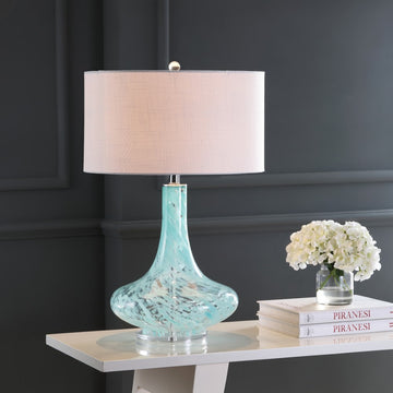Montreal 29" Glass/Acrylic LED Table Lamp - JONATHAN Y